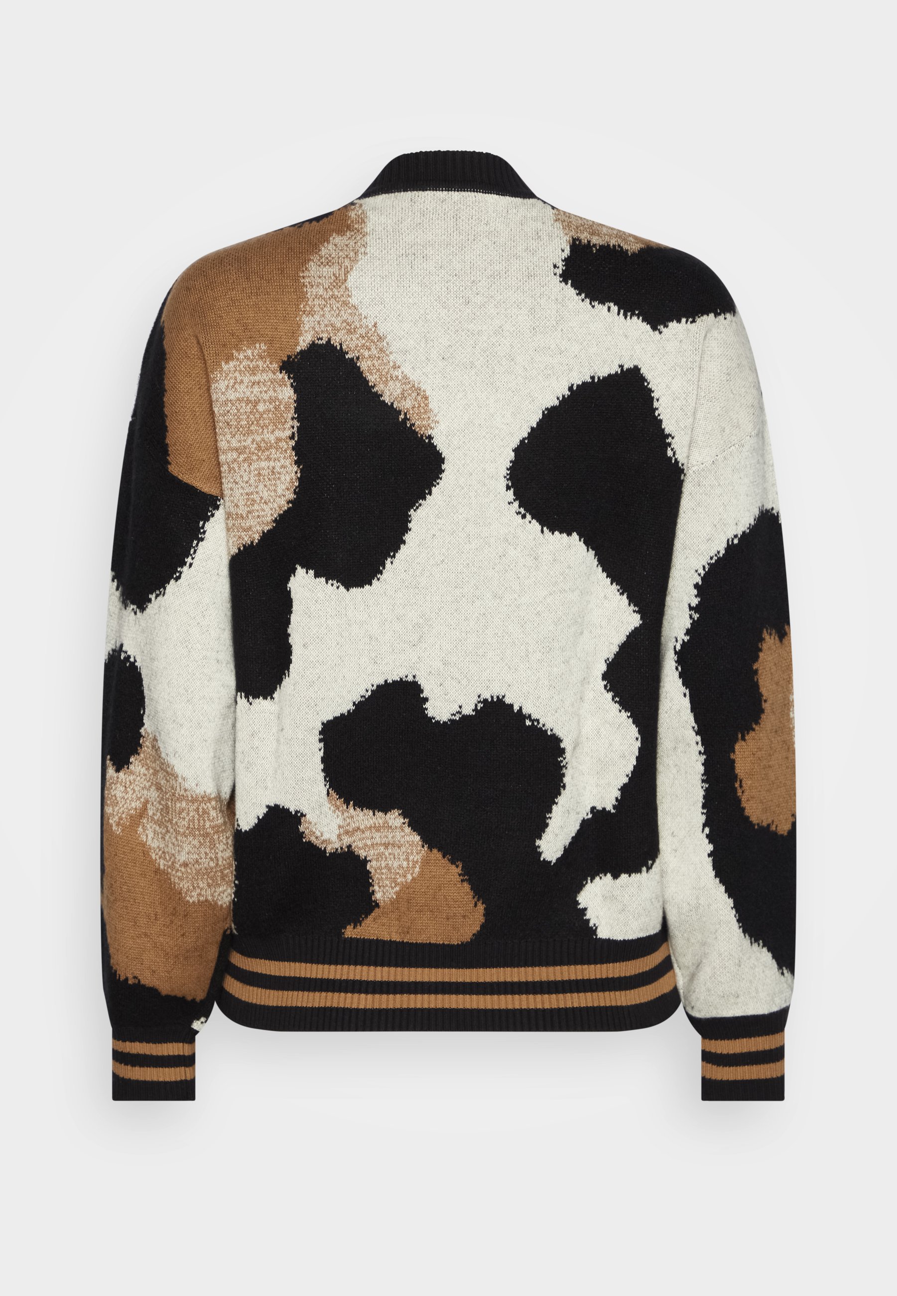 GANT LEOPARD INTARSIA C-NECK - Jumper 