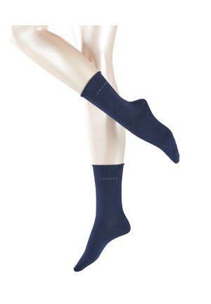 BASIC PURE 2-PACK - Sokken - marine