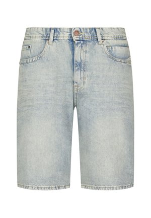 NO EXCESS, Jeansshort - stone used denim