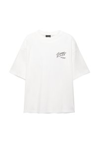 SHORT SLEEVE - Tričko s potlačou - white
