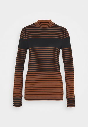 Top s dlouhým rukávem - black