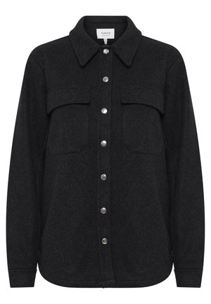 b.young BYADANA SHIRT JACKET - Sudadera - black