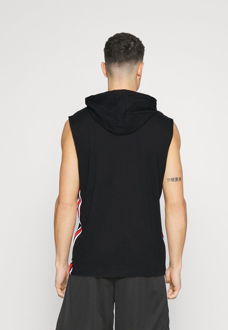 Champion SLEEVELESS HOODED - T-Shirt print - black/schwarz - Zalando.de