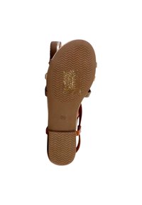 Divine Factory SANDALES PLATES À BRIDE  - Sandalen - camel or