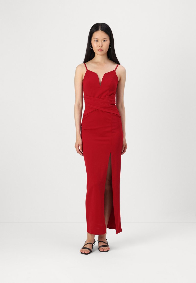 WAL G. RAMIRA DRESS - Oblačila za posebne priložnosti - dark red
