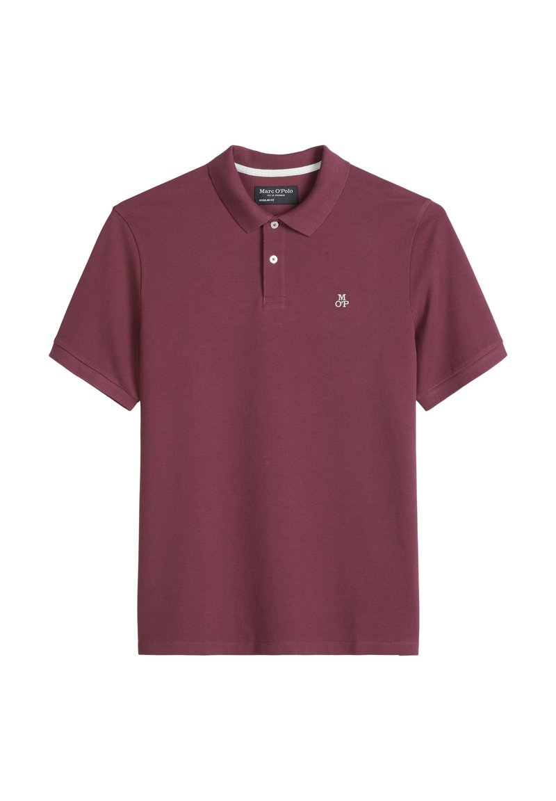 Marc O'Polo SHORT SLEEVE BUTTON PLACKET SLITS AT HEM EMBROIDERY ON ...