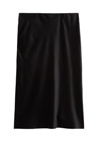 CURVES - Maxi skirt - black