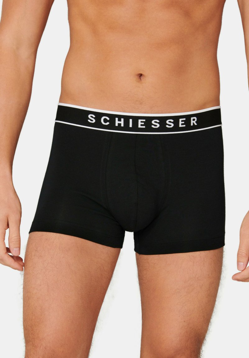Schiesser 6ER PACK - Boxerkalsong - schwarz