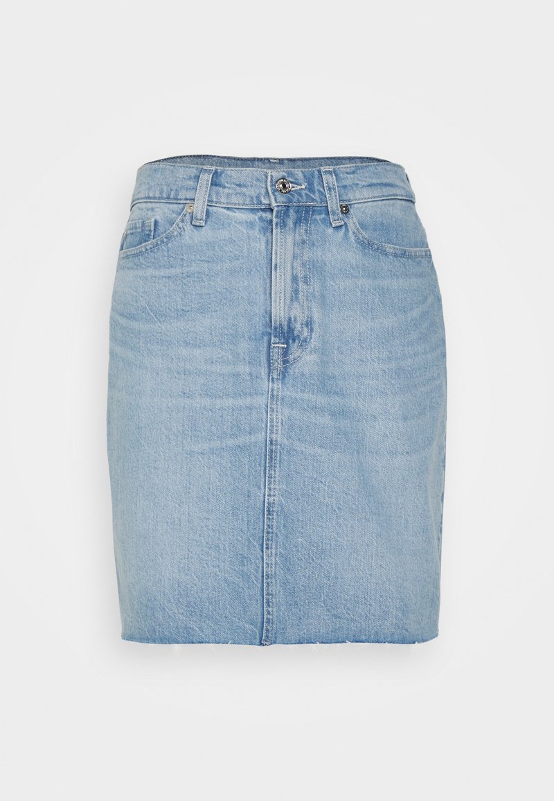 7 For All Mankind Jeansrok lichtblauw 7 For All Mankind Jeansrok lichtblauw