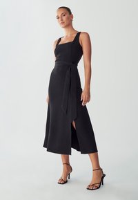 WILLA JENAY MIDI DRESS - Denné šaty - black