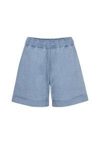 OXLILLITH REGULAR FIT - Denim shorts - light blue denim