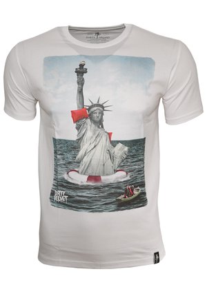 DEEP WATER - T-Shirt print - white