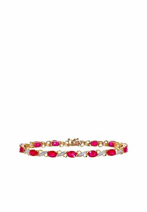 DIAMOND AND RUBY - Bracciale - yellow gold