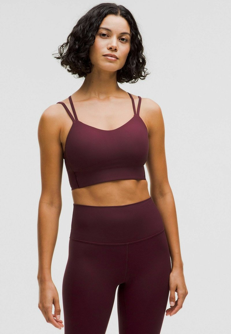 lululemon LIKE A CLOUD - Urheiluliivit: kevyt tuki - garnet