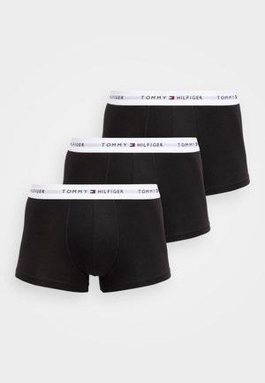SIGNATURE LOW RISE TRUNK 3 PACK - Boxers - black
