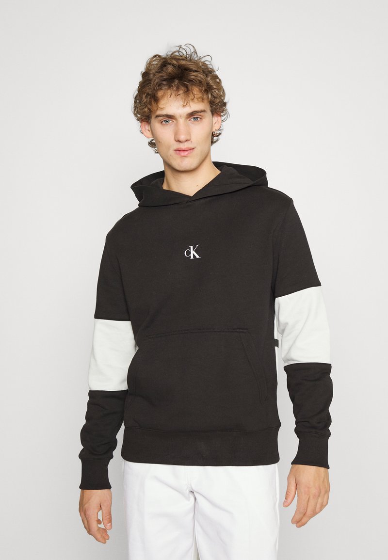 Calvin Klein Jeans HOODIE - Mikina s kapucí - black