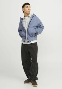Jack & Jones REISSVERSCHLUSS - Õuejope - flint stone