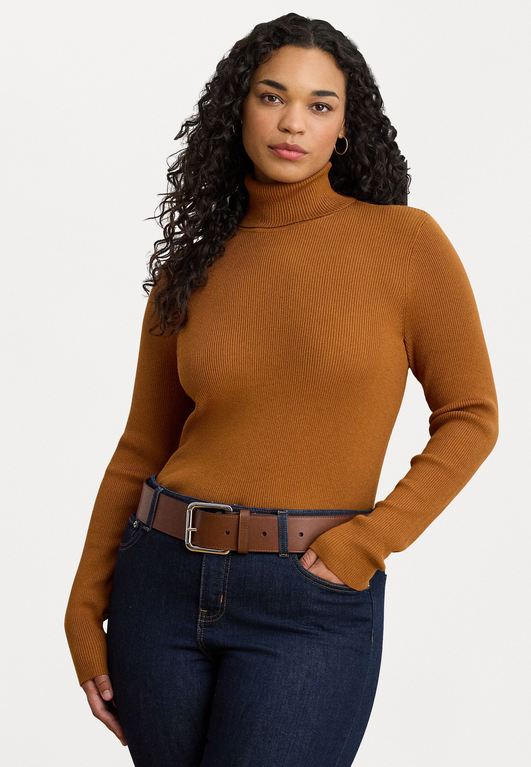 Lauren Ralph Lauren Woman RIB-KNIT ROLL NECK JUMPER - Jumper