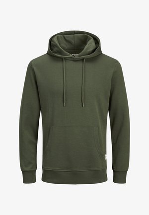 JJEBASIC NOOS - Felpa con cappuccio - forest night