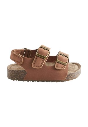 Next CUSHIONED DOUBLE BUCKLE TOUCH FASTENING STANDARD - Lära-gå-skor - terracotta brown