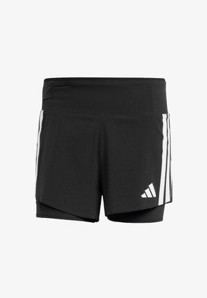 adidas Performance, ADIZERO 2-IN-1 GEL POCKET - Pantaloncini sportivi - black