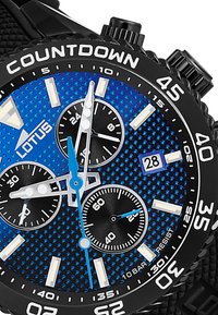 Lotus Montre à aiguilles - schwarz