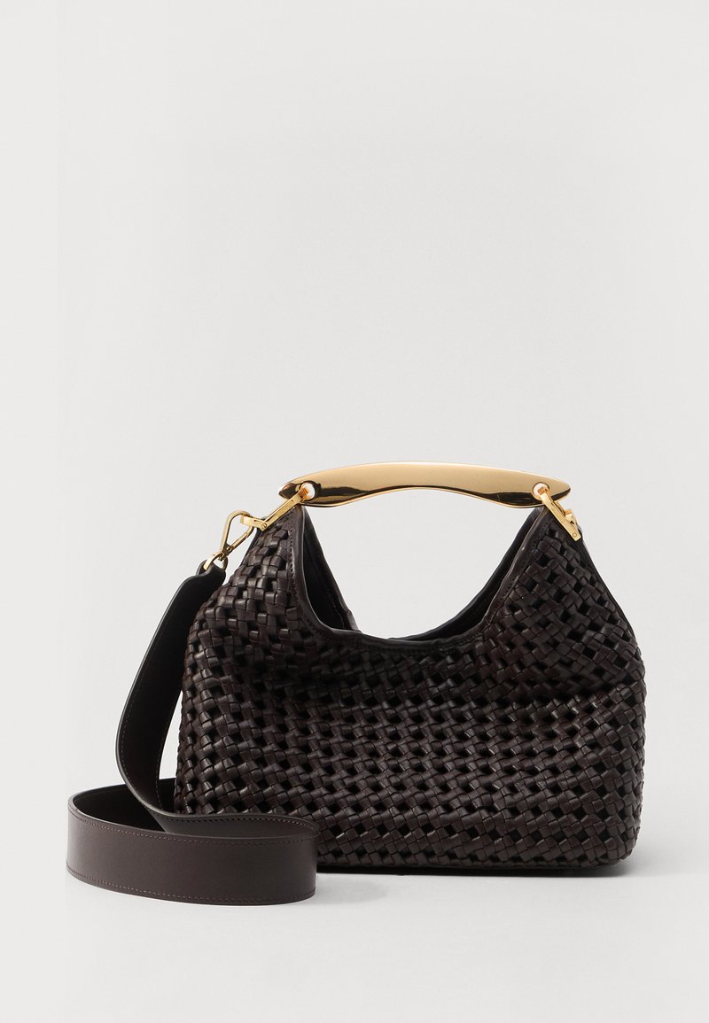Elleme BOOMERANG WOVEN - Handbag - brown