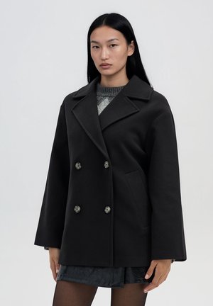 Terranova, GIACCA TINTA UNITA - Cappotto classico - nero