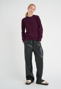 InWear LUKKAIW CREW NECK - Jumper - brown bordeaux