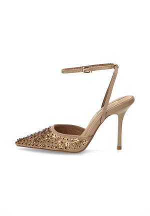 Zapatos altos - camel