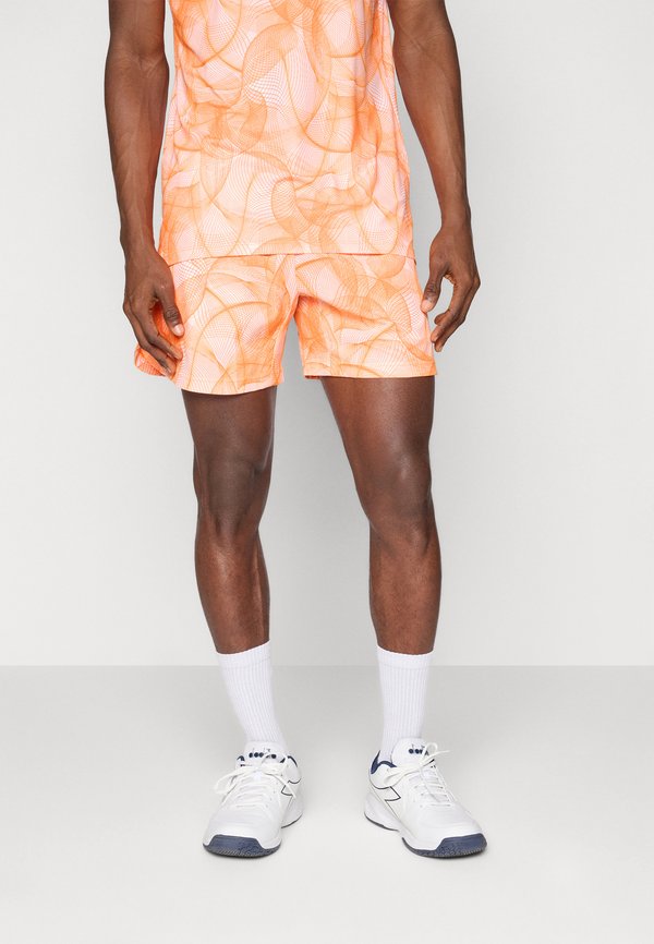 ACE PRINTED SHORT SHORTS - Sports shorts - orange