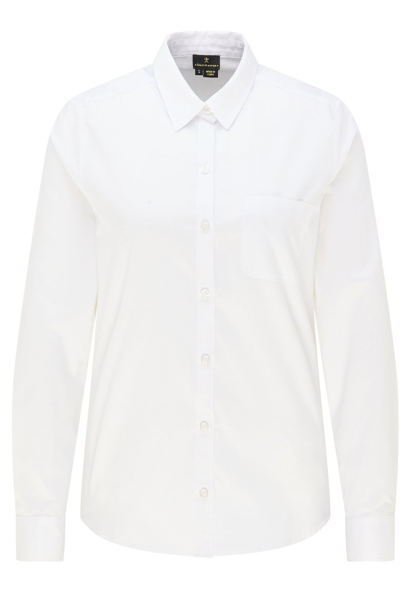 dreimaster Overhemdblouse wit dreimaster Overhemdblouse wit