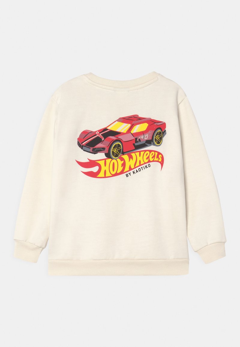 Kinder Pullover | Kaotiko CREW HOT WHEELS UNISEX Sweatshirt marfil/weiß - XD50860 Kinder Pullover | Kaotiko CREW HOT WHEELS UNISEX Sweatshirt marfil/weiß - XD50860