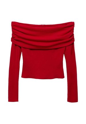 Långärmad tröja - red
