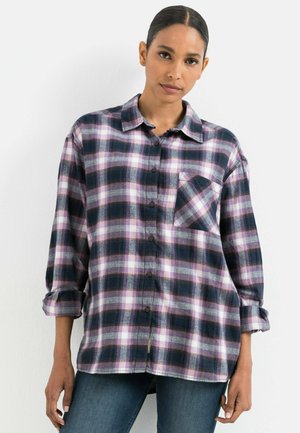 kariertem - Button-down blouse - purple check