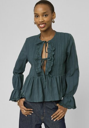 À NOUER - Blouse - vert