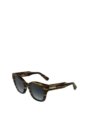 Zonnebril - striped brown