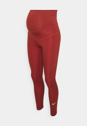 Nike Performance Leggings - cedar/white)