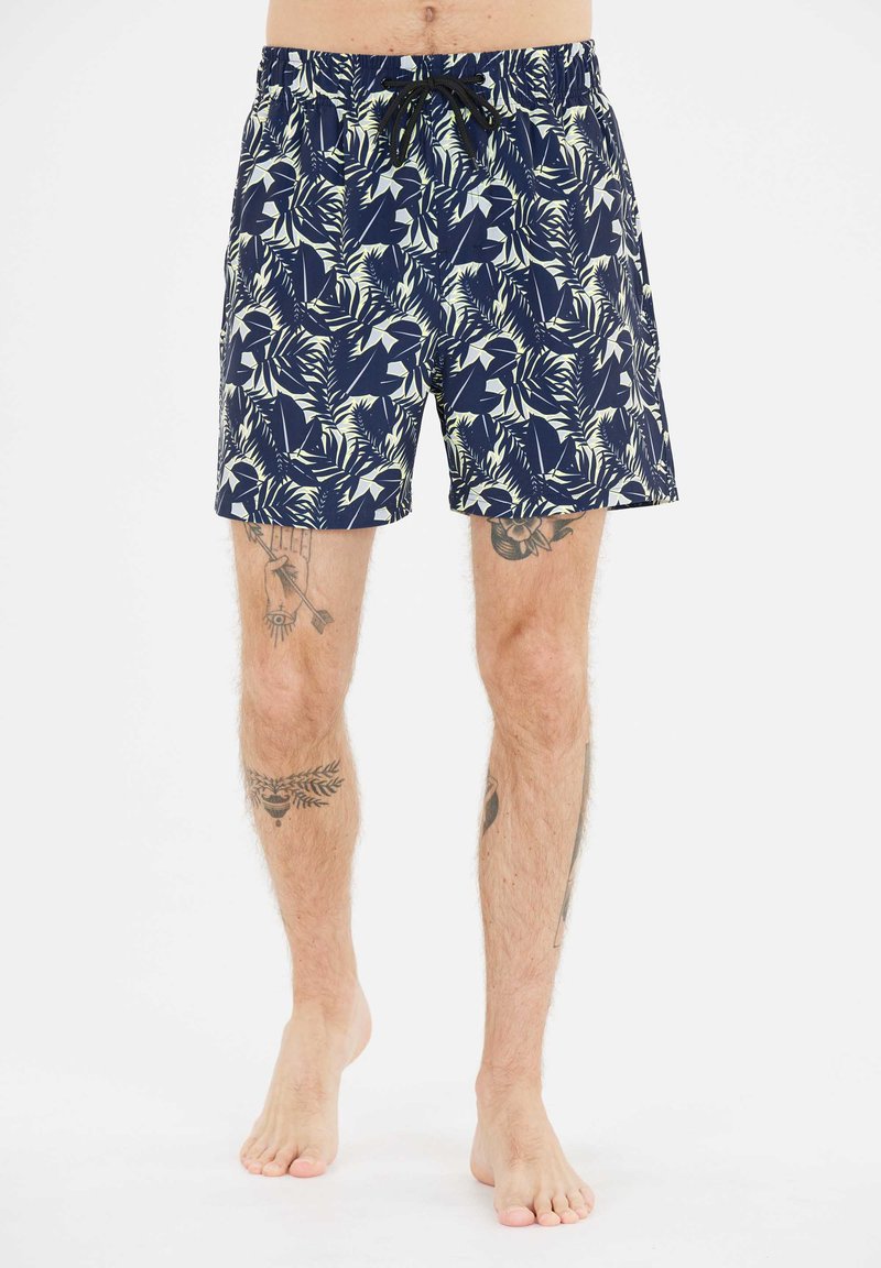 Cruz TOBY - Uimashortsit - donkerblauw wit