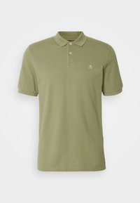 SHORT SLEEVE BUTTON PLACKET SLITS AT HEM - Polo marškinėliai - bistro green