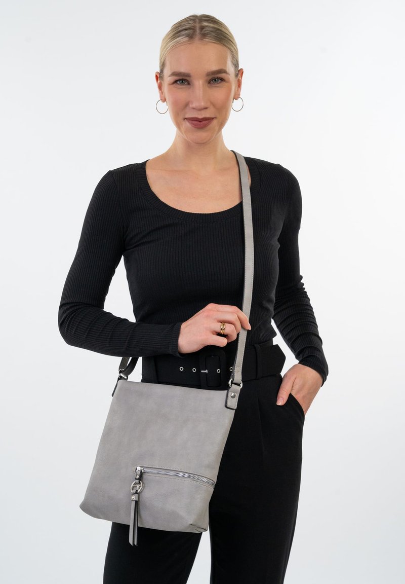 Tamaris NELE - Bandolera - lightgrey