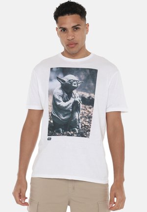 STAR WARS  YODA FILM STILL - Print T-shirt - white