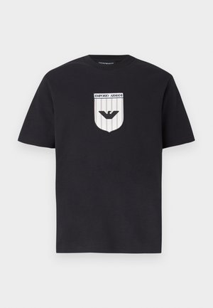 Nyomott mintás póló - black