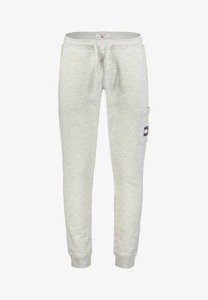TOMMY BADGE - Pantaloni sportivi - silber