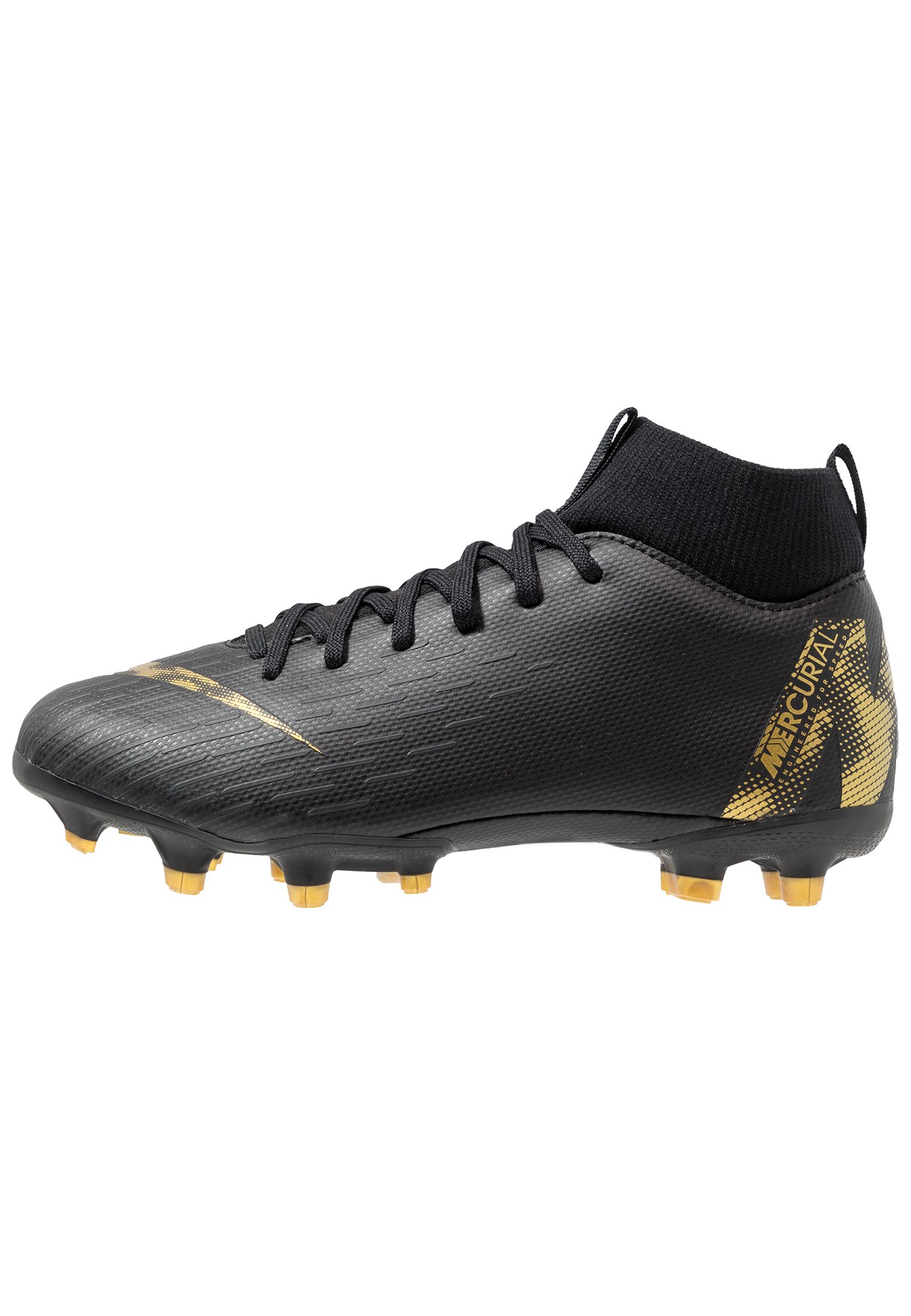 Nike Performance MERCURIAL 6 ACADEMY MG Fotballsko black Nike Performance MERCURIAL 6 ACADEMY MG Fotballsko black