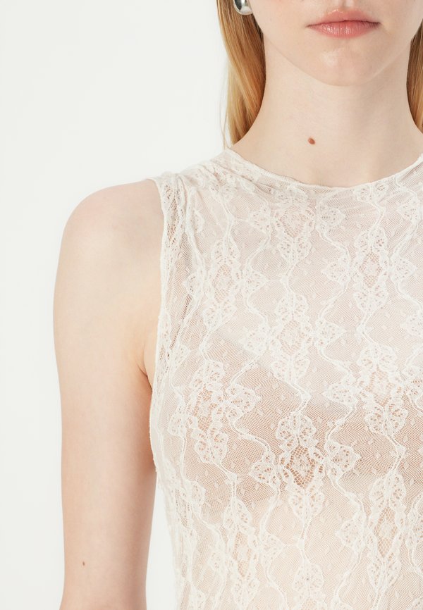 ONLJOANNE O NECK - Top - cloud dancer4