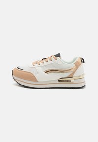 Sneakers - white/gold/beige