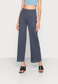 Pieces PCMOLLY PANTS - Calças - ombre blue
