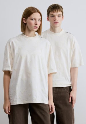 THE CLEAN CAPSULE UNISEX - T-shirt print - off white