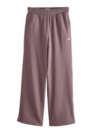 WIDE LEG - Tepláky - chocolate brown